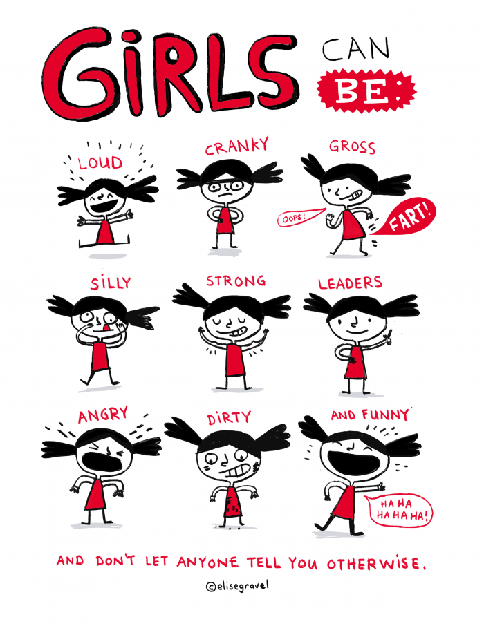 Girls can be poster